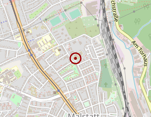 Karte: Arbeiterwohlfahrt LV Saarland e.V. Johanna-Kirchner-Haus Alten- und Pflegeheim