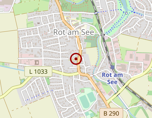 Karte: Evangelische Heimstiftung Württemberg GmbH Pflegezentrum Rot am See