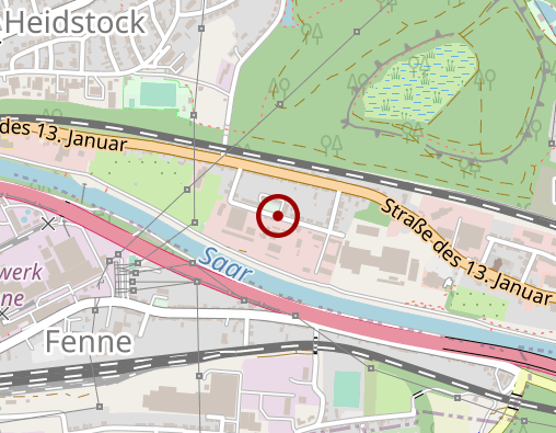 Karte: Ambulanter Seniorendienst Luisenthal