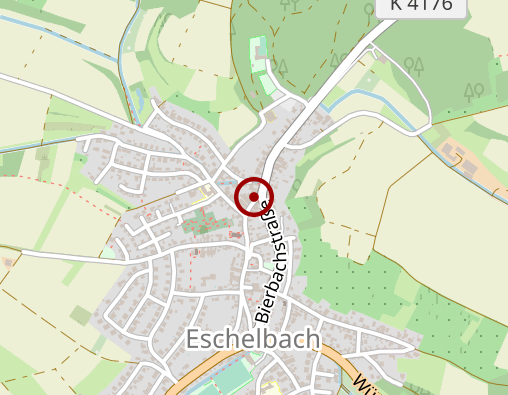 Karte: Betreuungsgruppe "Immergrün" in Zuzenhausen