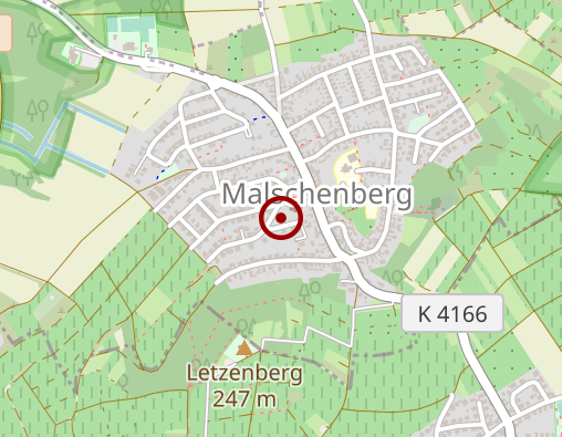 Karte: Betreuungsgruppe Malschenberg