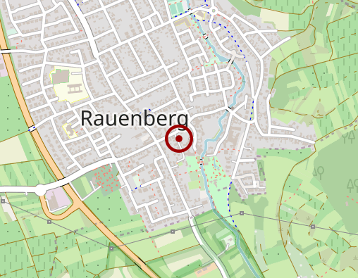 Karte: Betreuungsgruppe Rauenberg