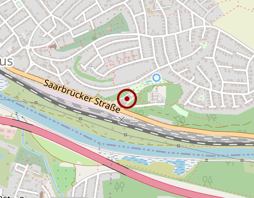 Karte: Caritas SeniorenHaus Bous Kurzzeitpflege