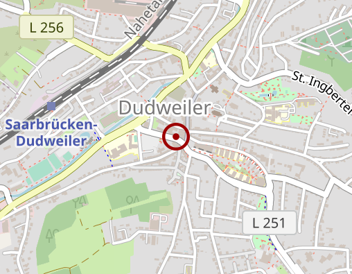 Karte: Stationäre Pflege im DRK Sozialzentrum Am Markt Dudweiler