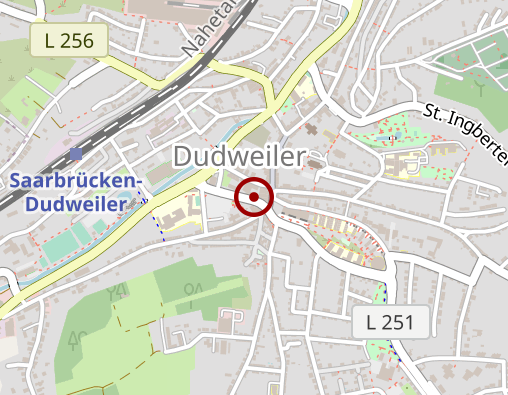 Karte: Kurzzeitpflege im DRK Sozialzentrum Am Markt Dudweiler