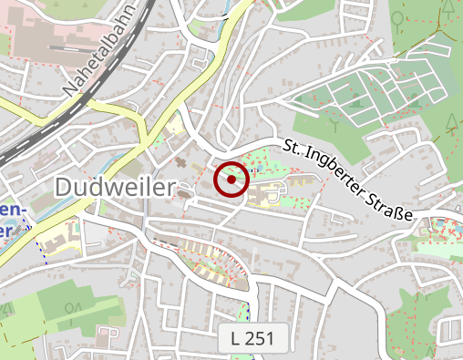 Karte: CaritasKlinikum Saarbrücken Standort St. Josef