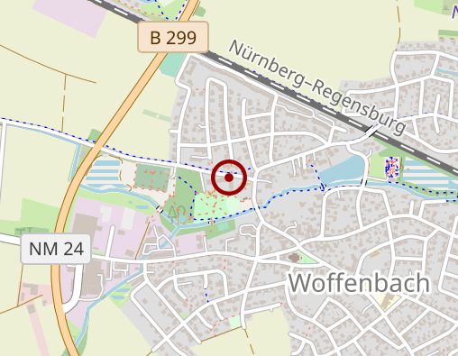 Karte: BRK Seniorenzentrum Woffenbach