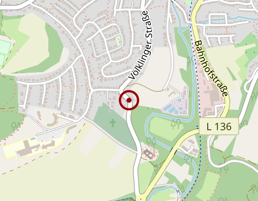 Karte: Caritas Sozialstation Püttlingen-Riegelsberg