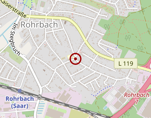 Karte: St. Ingberter Alltags- und Seniorenbegleitung, Robert Gries