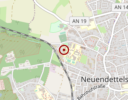 Karte: Therese-Stählin-Heim