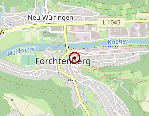 Karte: Betreuungsgruppe mittleres Kochertal