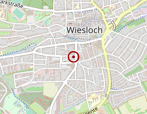 Karte: Johanniter-Unfall-Hilfe e.V. Ortsverband Wiesloch-Walldorf