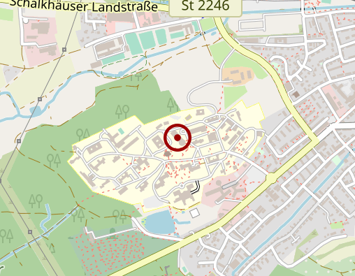 Karte: Bezirksklinikum Ansbach