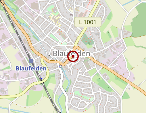 Karte: Diakoniestation Blaufelden