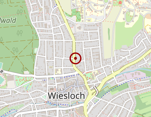 Karte: Einzelbetreuung - Familienunterstützende Angebote der offenen Hilfen Lebenshilfe Wiesloch