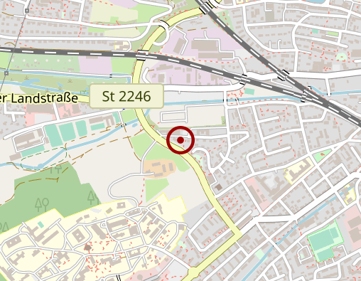 Karte: Bayerisches Rotes Kreuz Kreisverband Ansbach