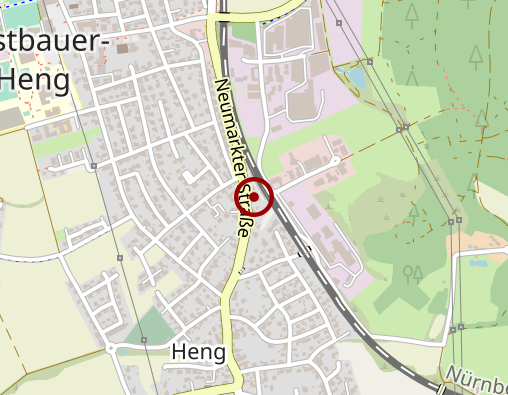 Karte: Praxis f. Physiotherapie Andreas Hiereth Krankengymnastik