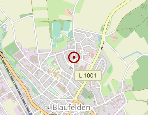 Karte: Kirchberg - Abendrot