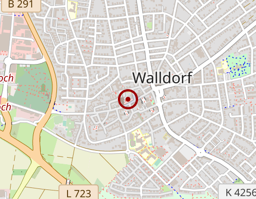 Karte: Betreuungsgruppe Walldorf-Ost