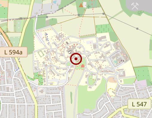 Karte: Psychiatrisches Zentrum Nordbaden