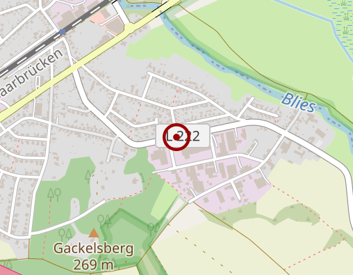 Karte: Die Haushaltsperle - Zweigstelle Kirkel-Limbach