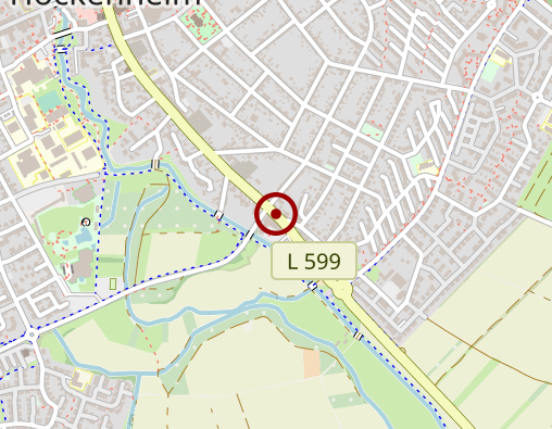 Karte: Pflegezentrum Hockenheim GmbH Betriebsstätte Med-Center