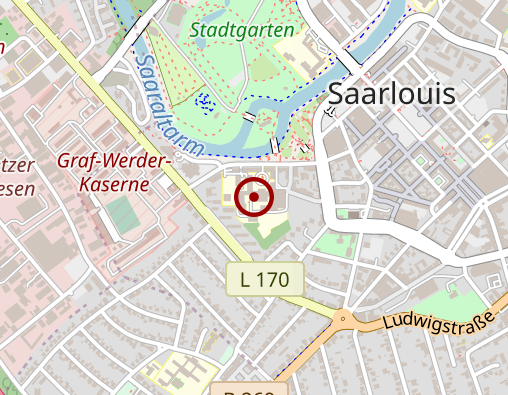 Karte: Krankenhaus Saarlouis vom DRK