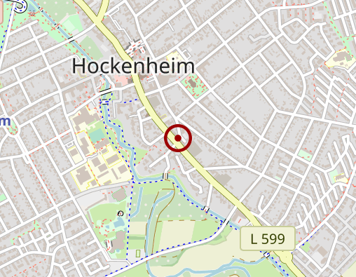 Karte: Kirchliche Sozialstation Hockenheim e.V.