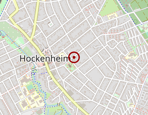 Karte: Pflegezentrum Hockenheim