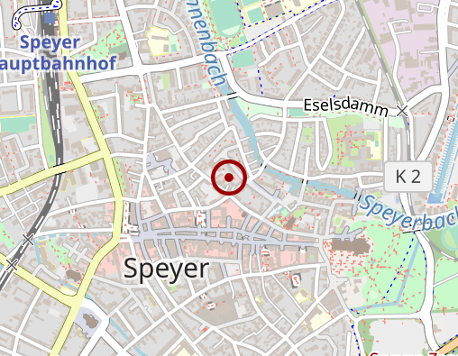 Karte: Stadtverwaltung Speyer - Seniorenbüro -