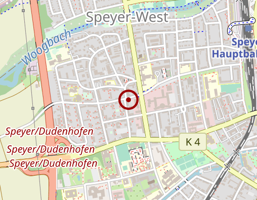 Karte: Beratungs- & Betreuungsdienst Speyer Sylvia Tröstl