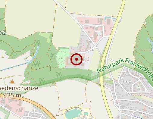 Karte: ANregiomed Klinikum Ansbach