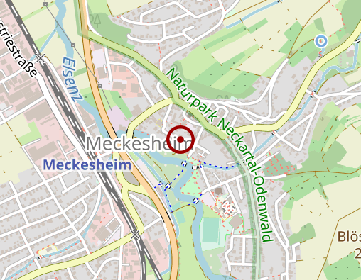 Karte: Kirchl. Sozialstation Elsenztal e.V.