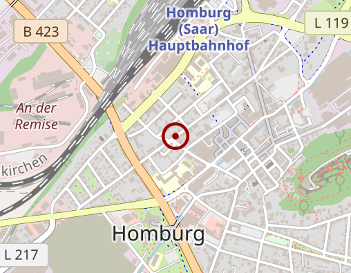 Karte: Tageszentrum Cafe Kaiser Halbtagsbetreuung