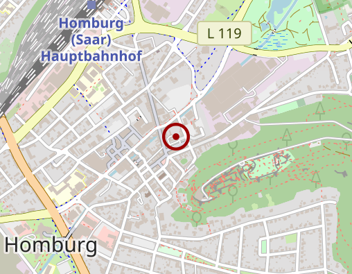 Karte: Homburger Schlüsseldienst Knott Peter