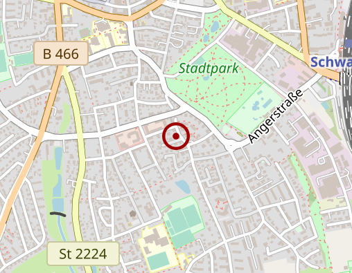 Karte: Schlick P. Dipl.-Psychologe Psycholog. Praxis