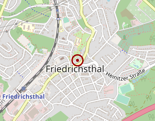 Karte: Cosmea Pflege Friedrichtsthal GmbH