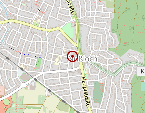 Karte: Kirchliche Sozialstation Leimen-Nußloch-Sandhausen e.V.