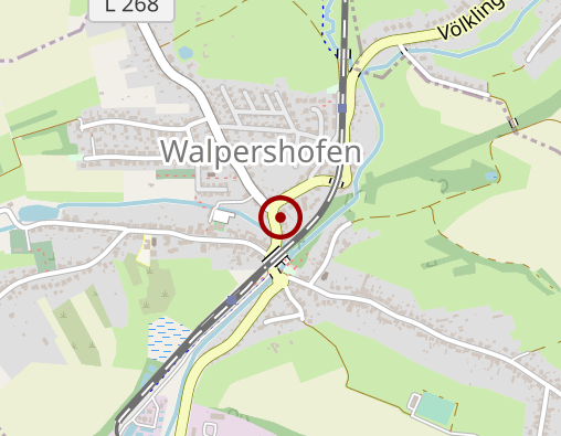 Karte: Nießen-Arweiler Adriane