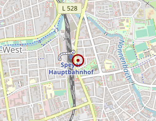 Karte: CSS Caritas Servicegesellschaft mbH Speyer