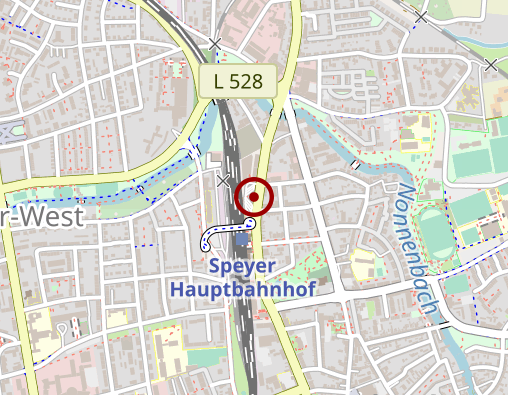 Karte: Apotheke am Bahnhof Speyer