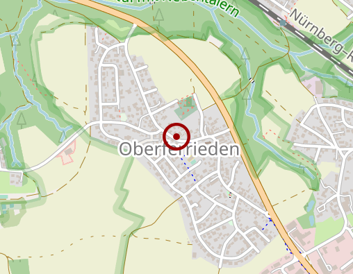 Karte: Diakoniestation Oberferrieden