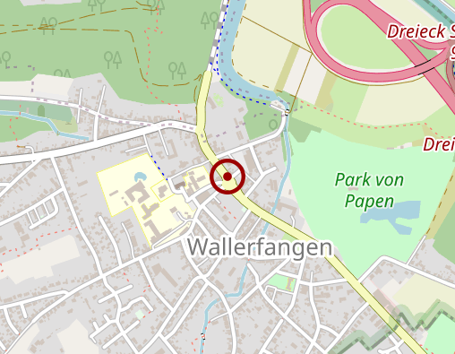 Karte: Ritter Filiale Wallerfangen