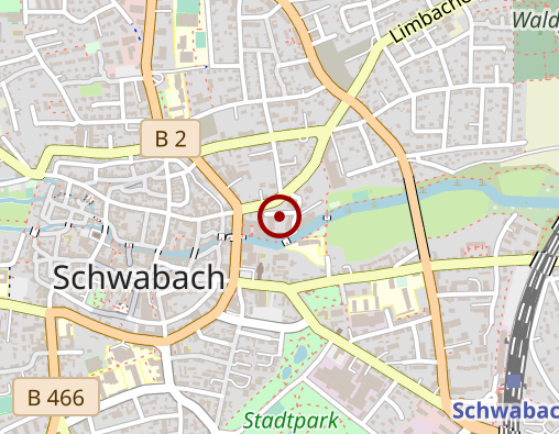 Karte: Evangelisches Pflegeheim "Am Wehr"