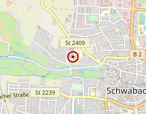 Karte: Krankenhaus Schwabach gGmbH