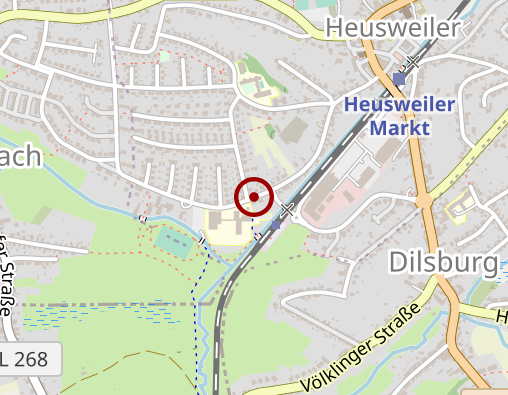 Karte: Arbeiterwohlfahrt Seniorenzentrum Brigitte-Winkler-Haus Einzelzimmer/Erweiterungsbau