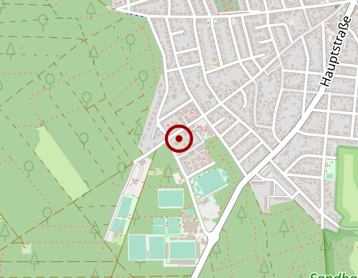 Karte: Pflegeheim Sandhausen GmbH