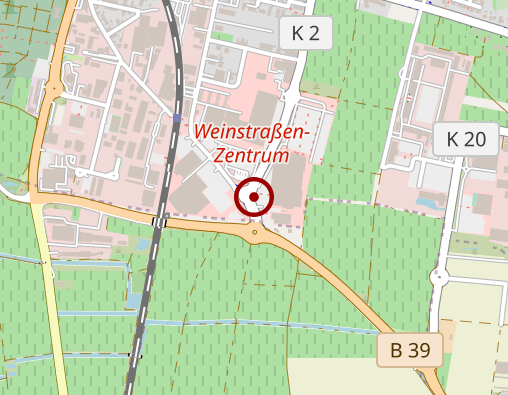 Karte: Rochus-Apotheke im Globus