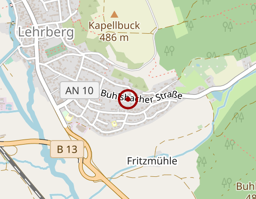 Karte: Brenner Susanne Praxis für Physiotherapie