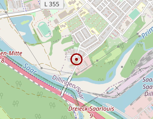 Karte: Seniorenpalais Saarpark GmbH Alten- und Pflegeheim